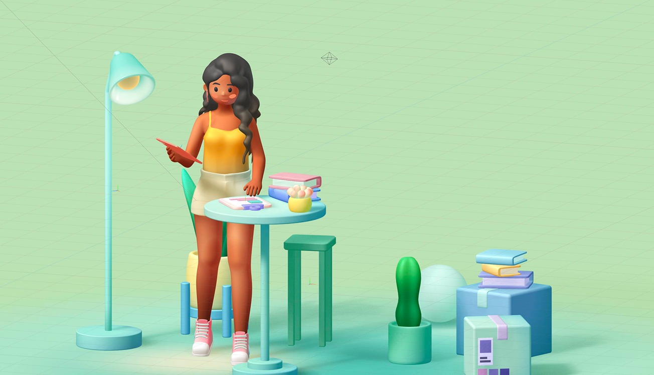 Room - Girl Reading