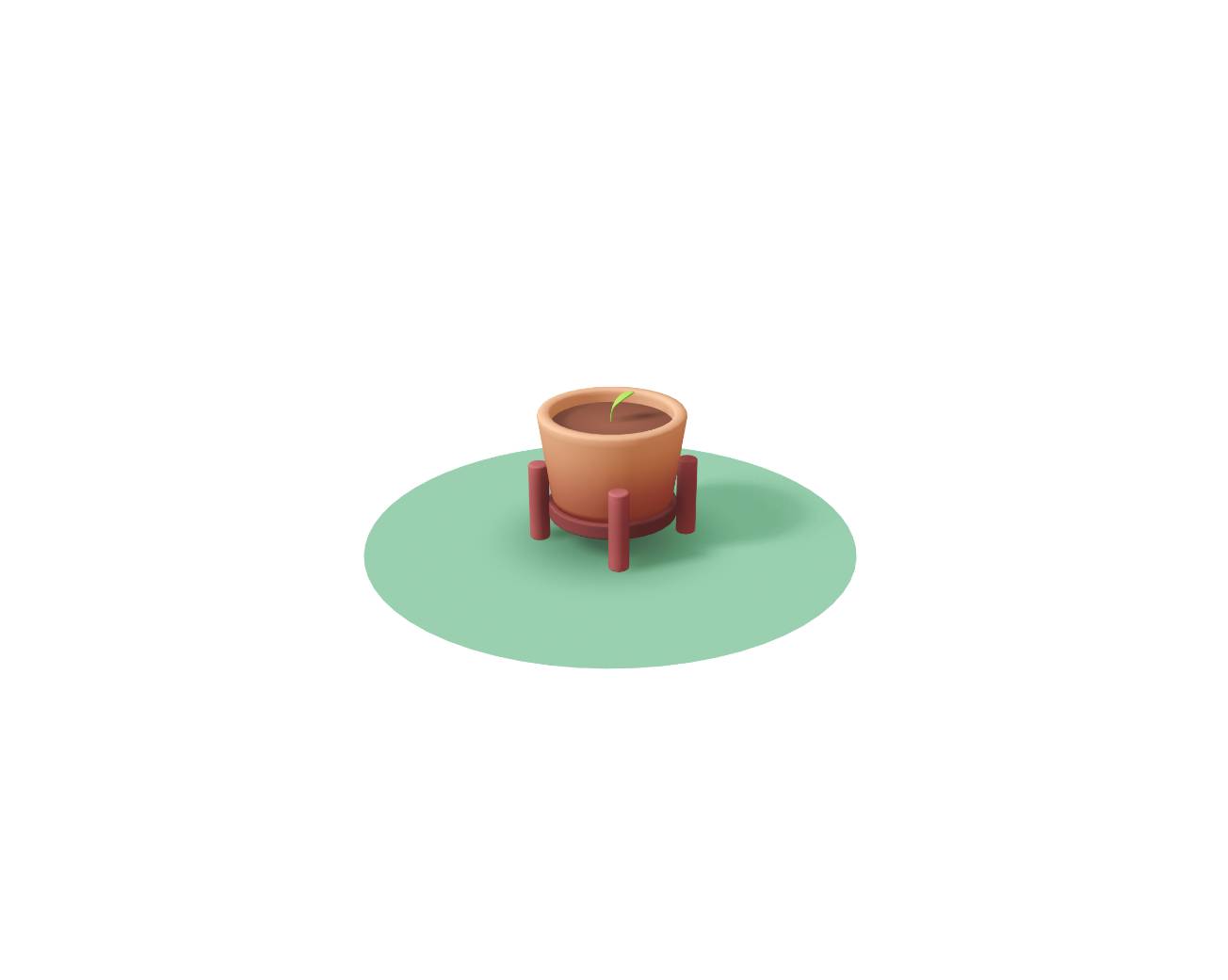 Plant Growth Scroll