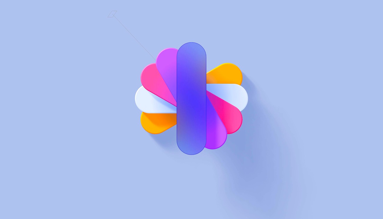 Spinning 3d icon